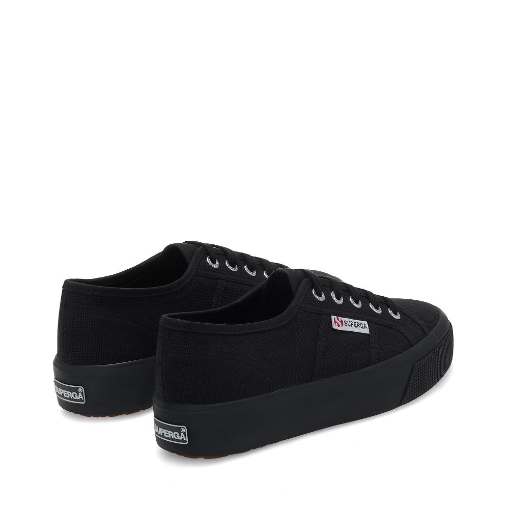 Superga 2730 Black Sneakers - Men's Sneakers USA | US7197994